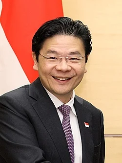 PM Lawrence Wong, relevant to discussions on political opinions in interviews by global leaders.
